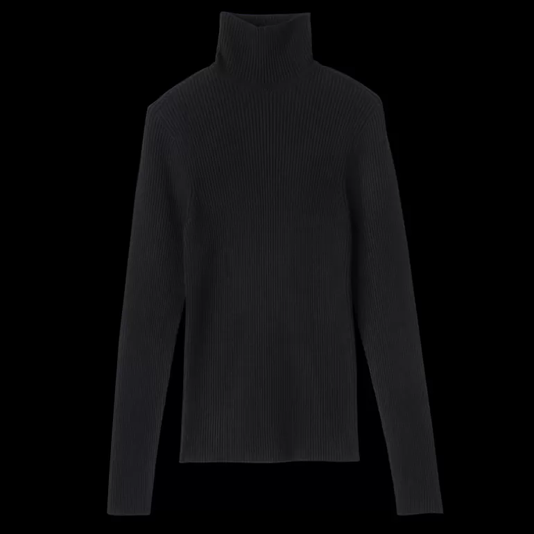 Longchamp High collar fitted jumper^Women Tops & Blouses | Knitwear