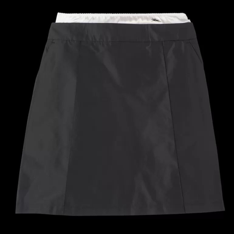 Longchamp Short skirt with belt patch^Women Dresses & Skirts