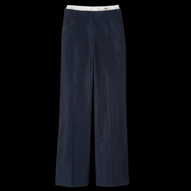 Longchamp Straight pants with patch^Women Trousers & Shorts