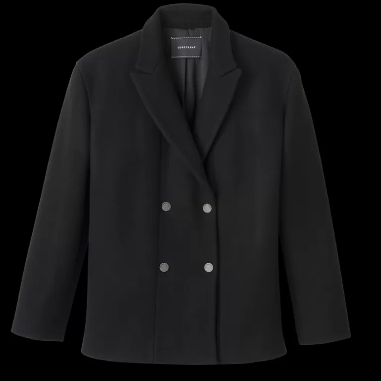 Longchamp Straight peacoat^Women Coats & Jackets