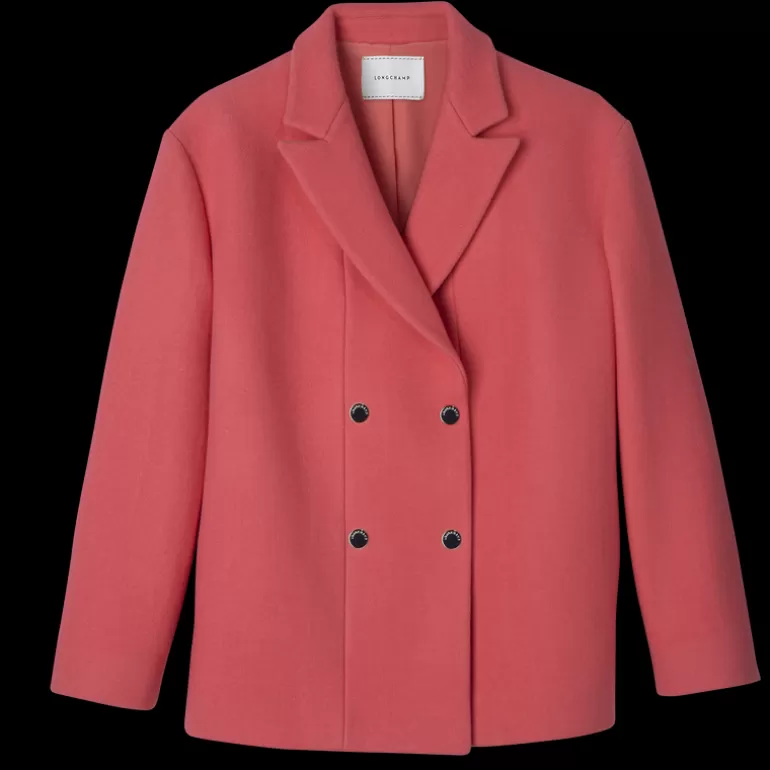 Longchamp Straight peacoat^Women Coats & Jackets